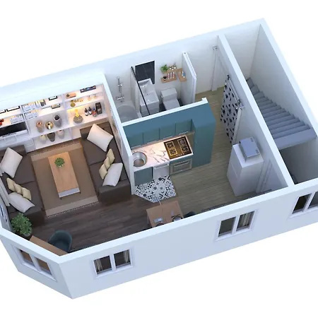 Lejlighed Urbain - Bubble Magenta